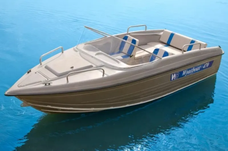 Стеклопластиковая лодка Wyatboat-470, фото: 34