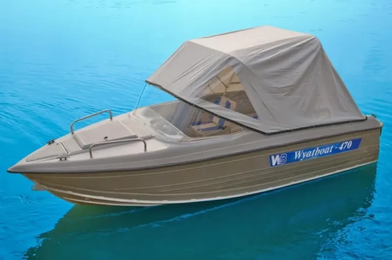 Стеклопластиковая лодка Wyatboat-470, фото: 31