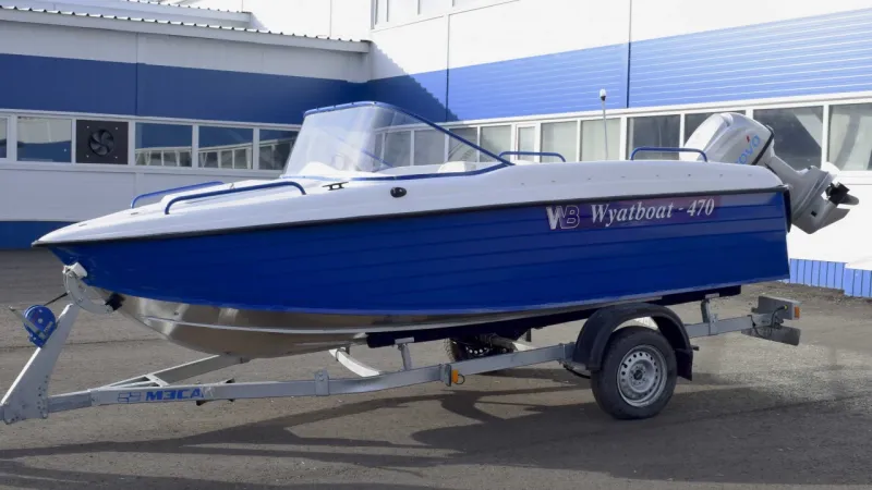 Стеклопластиковая лодка Wyatboat-470, фото: 26