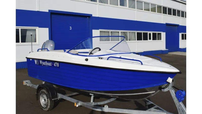 Стеклопластиковая лодка Wyatboat-470, фото: 24
