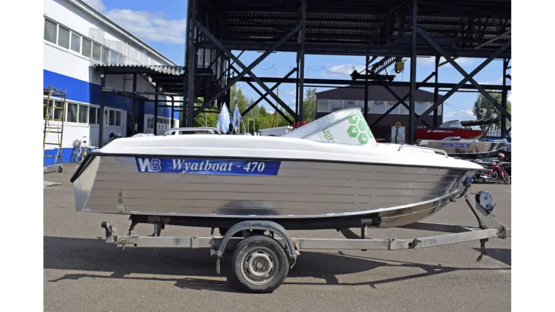 Стеклопластиковая лодка Wyatboat-470, фото: 17