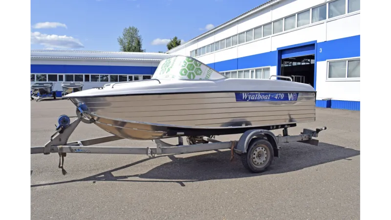 Стеклопластиковая лодка Wyatboat-470, фото: 15