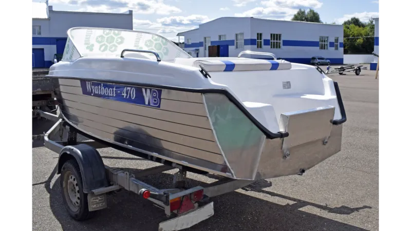Стеклопластиковая лодка Wyatboat-470, фото: 14