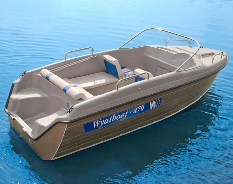 Стеклопластиковая лодка Wyatboat-470, фото: 7