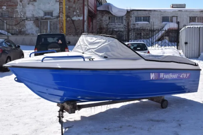 Моторная лодка Wyatboat-470 У, фото: 19