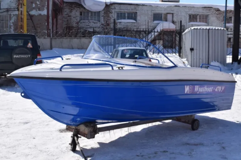 Моторная лодка Wyatboat-470 У, фото: 18