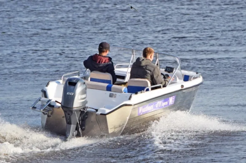 Стеклопластиковая лодка Wyatboat-470 Open, фото: 36