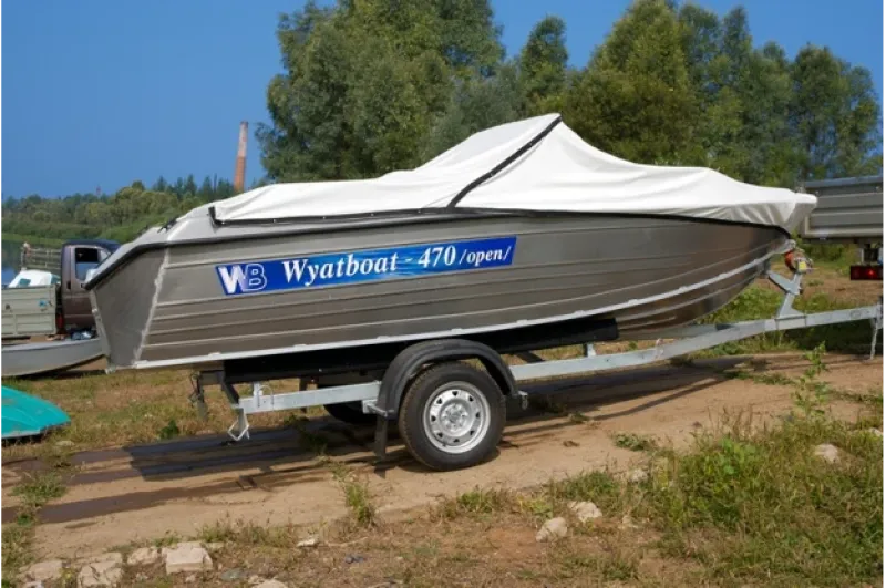 Стеклопластиковая лодка Wyatboat-470 Open, фото: 35