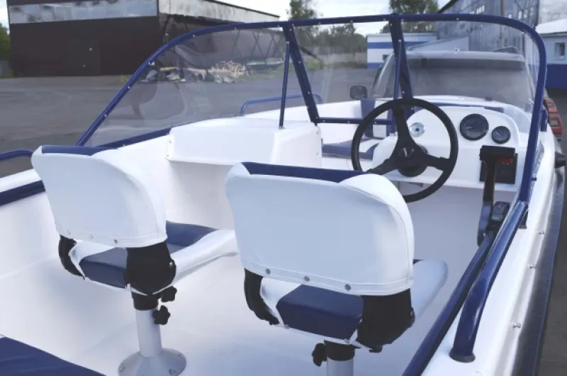 Стеклопластиковая лодка Wyatboat-470 Open, фото: 26