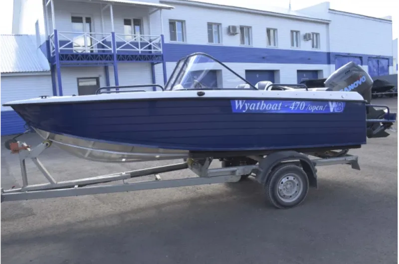 Стеклопластиковая лодка Wyatboat-470 Open, фото: 22