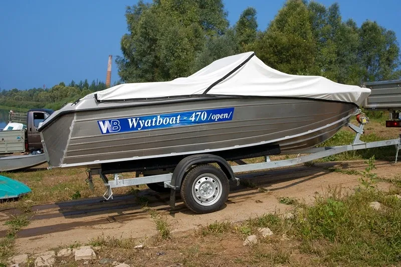 Стеклопластиковая лодка Wyatboat-470 Open, фото: 16
