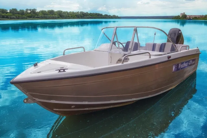 Стеклопластиковая лодка Wyatboat-470 Open, фото: 11
