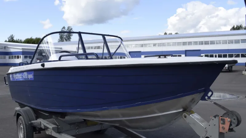 Стеклопластиковая лодка Wyatboat-470 Open, фото: 8