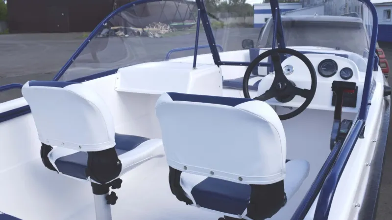 Стеклопластиковая лодка Wyatboat-470 Open, фото: 6