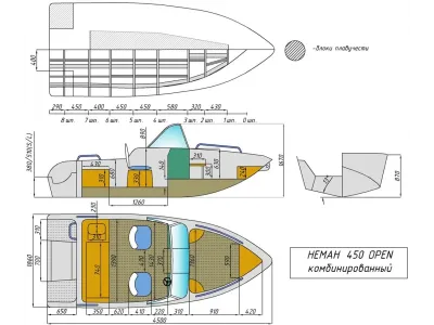 Лодка Neman-450 Open