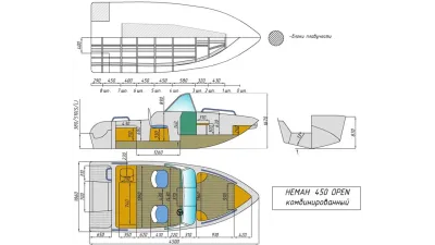 Лодка Neman-450 Open