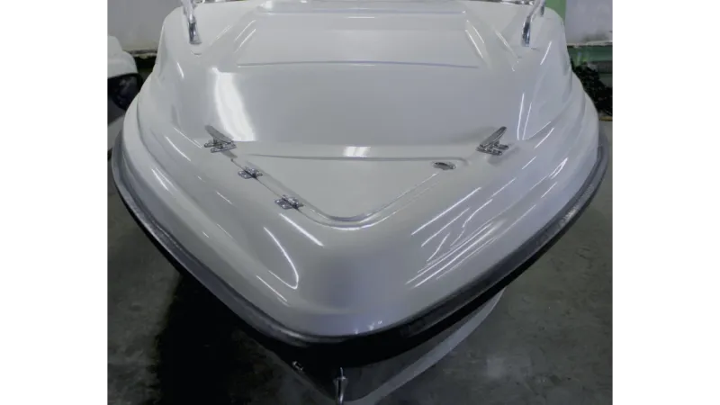 Стеклопластиковая лодка Neman-550 с каютой, фото: 7