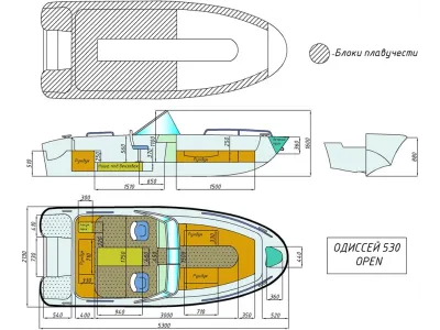 Лодка Neman-530 Open