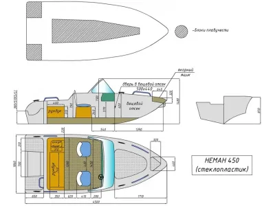 Лодка Neman-450