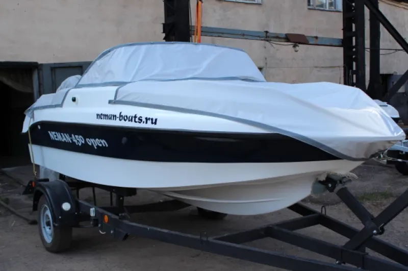 Стеклопластиковая лодка Neman-450 Open, фото: 21