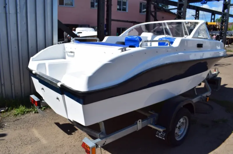 Стеклопластиковая лодка Neman-450 Open, фото: 18