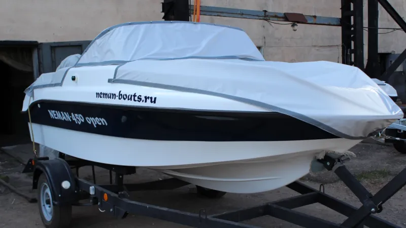 Стеклопластиковая лодка Neman-450 Open, фото: 7
