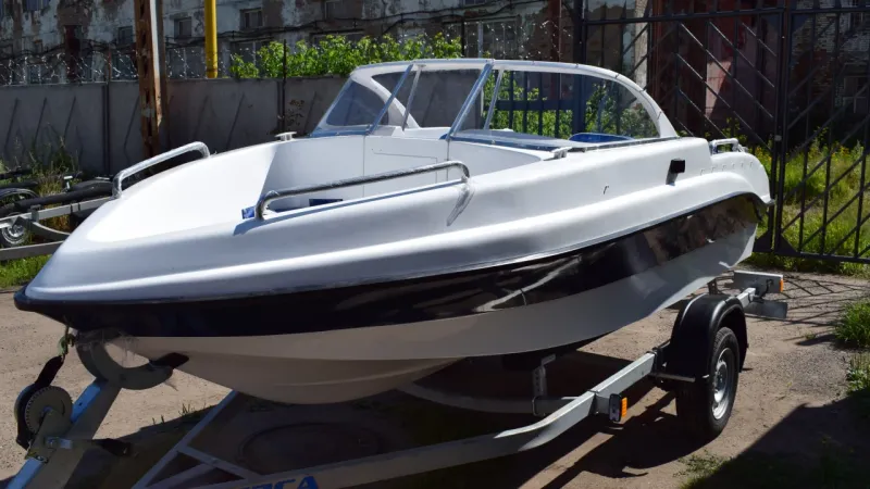 Стеклопластиковая лодка Neman-450 Open, фото: 6