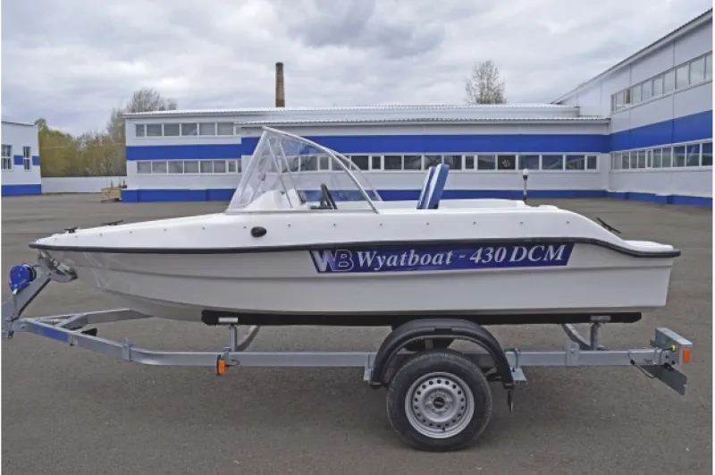 Моторная лодка Wyatboat-430DCМ (килевая), фото: 18