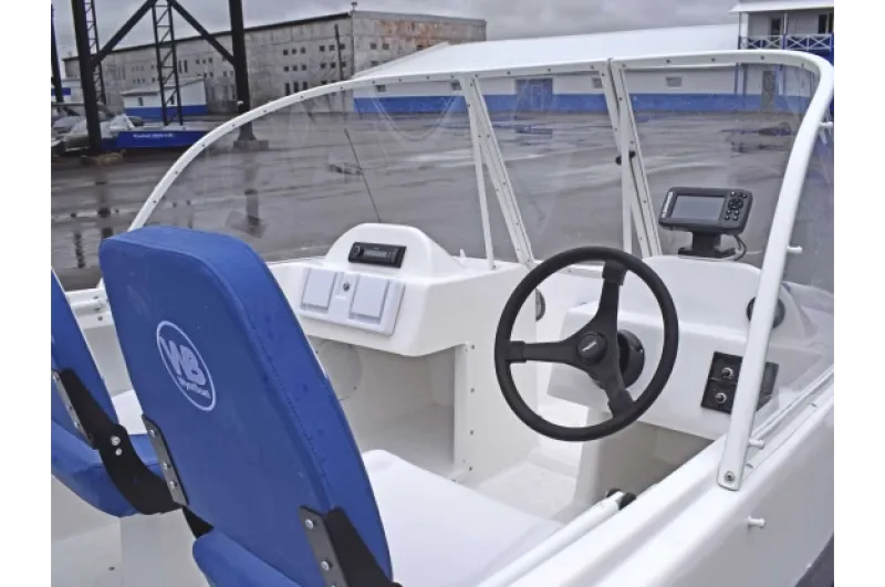 Моторная лодка Wyatboat-430DCМ (килевая), фото: 12