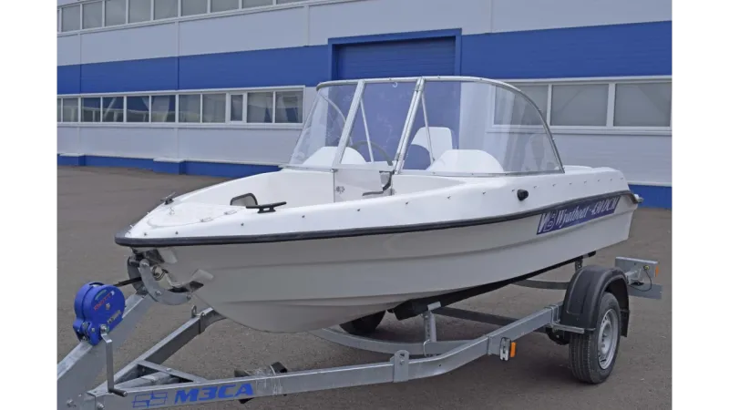 Моторная лодка Wyatboat-430DCМ (килевая), фото: 9