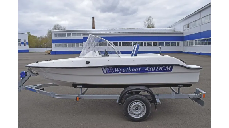 Моторная лодка Wyatboat-430DCМ (килевая), фото: 8