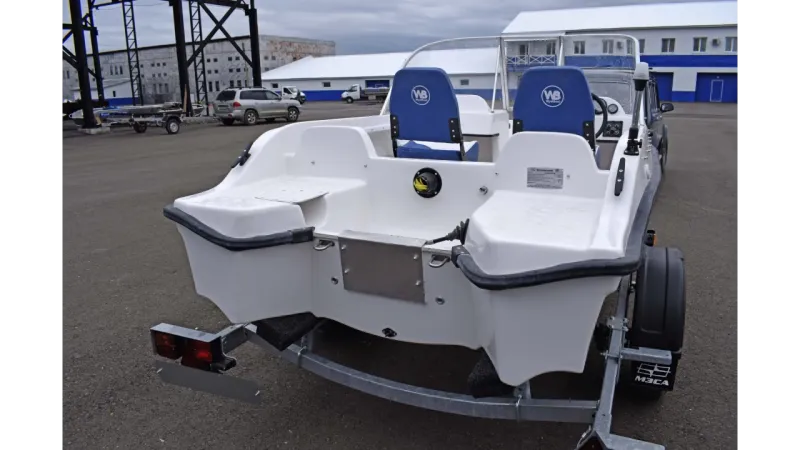 Моторная лодка Wyatboat-430DCМ (килевая), фото: 7