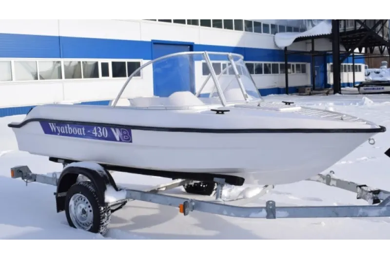 Моторная лодка Wyatboat-430М (килевая), фото: 25
