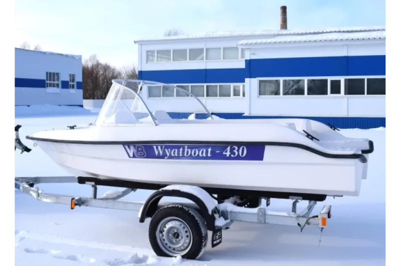 Моторная лодка Wyatboat-430М (килевая), фото: 22