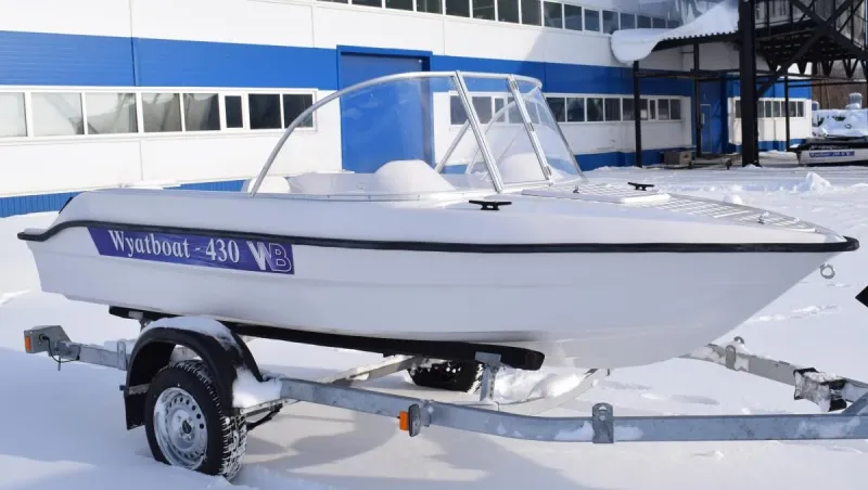 Моторная лодка Wyatboat-430М (килевая), фото: 12