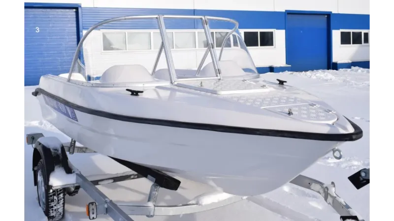 Моторная лодка Wyatboat-430М (килевая), фото: 11