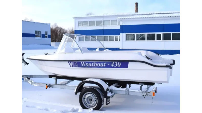 Моторная лодка Wyatboat-430М (килевая), фото: 9