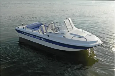 Лодка Wyatboat-430 M (тримаран)