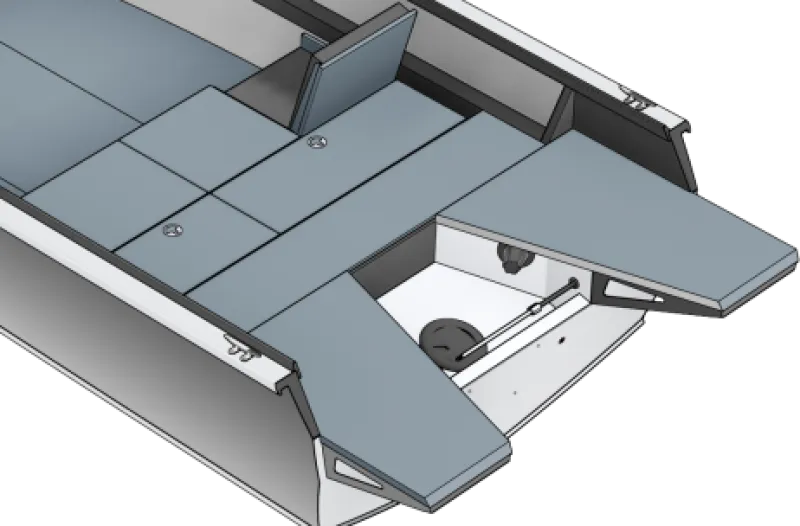 Моторная лодка Салют Pro 480 Neo Fish, фото: 17