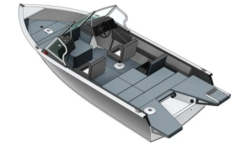 Моторная лодка Realcraft 470 Fish Pro, фото: 39