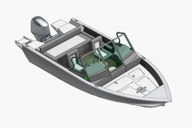 Моторная лодка REALCRAFT 460 FISH, фото: 26