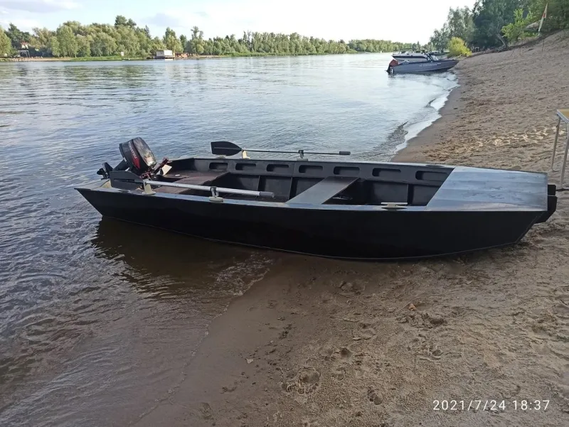 Пластиковая лодка ПНД Джонбот, фото: 8