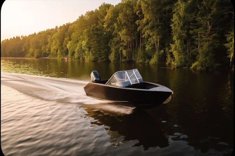 Пластиковая лодка Север 450, фото: 1