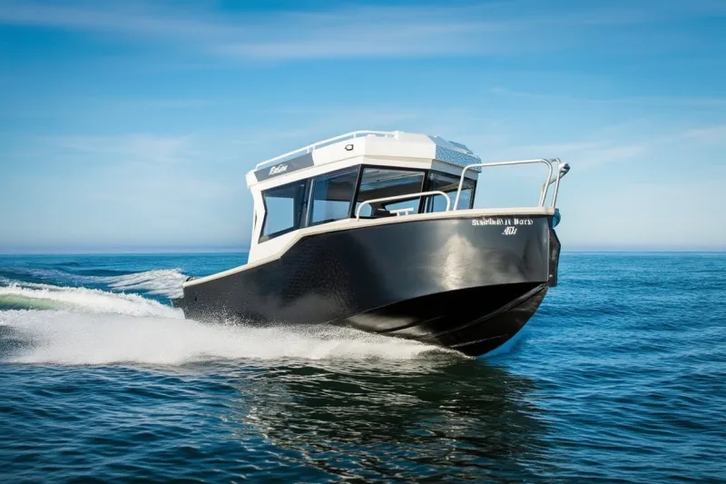 Пластиковая лодка СМП БОТ 4500К, фото: 4