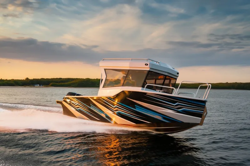 Пластиковая лодка СМП БОТ 4500К, фото: 2