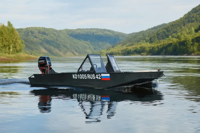 Пластиковая лодка Колчак 480 Jet PRO, фото: 4