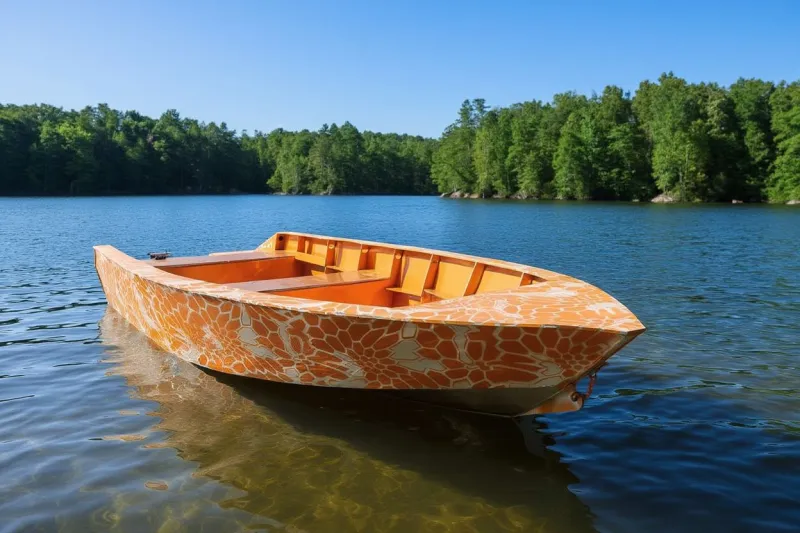 Пластиковая лодка Север 380, фото: 7