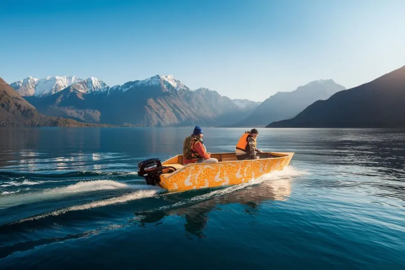 Пластиковая лодка Север 380, фото: 6
