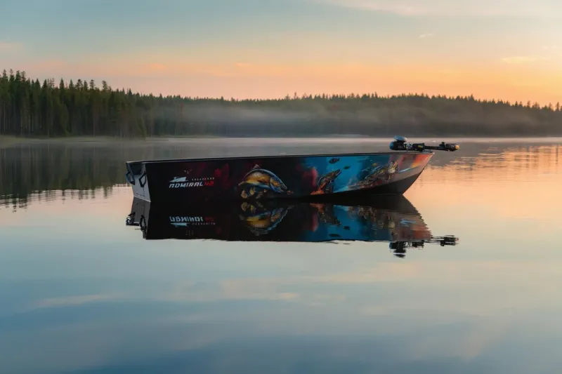 Пластиковая лодка Сибирячка 430, фото: 2