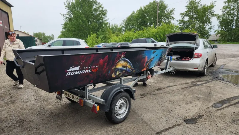 Пластиковая лодка Сибирячка 430, фото: 6